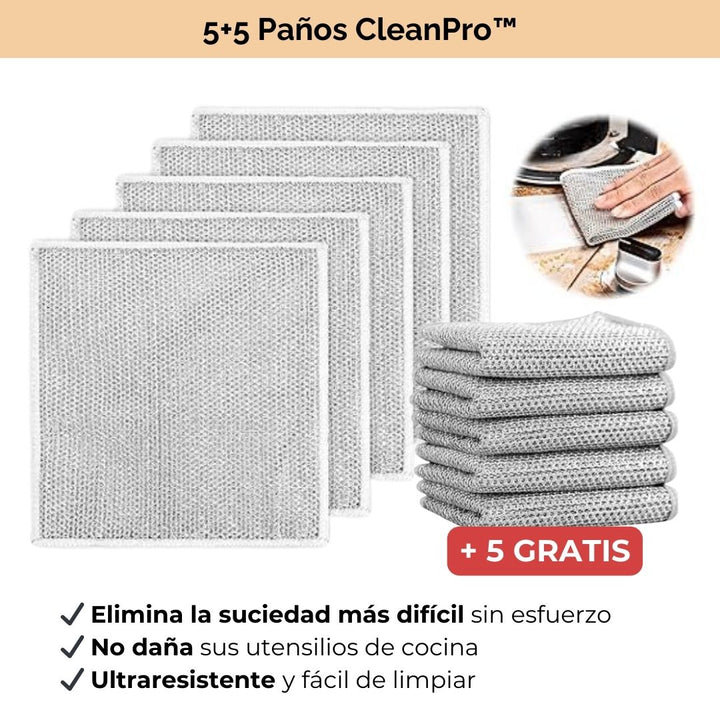 Pack Paños de Limpieza CleanPro