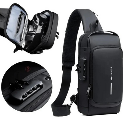 Bolso Cruzado Anti Robo con USB - Safetybag™