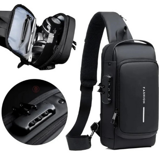 Bolso Cruzado Anti Robo con USB - Safetybag™