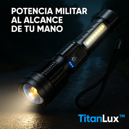 Kit Completo Linterna Táctica Laser - TitanLux™