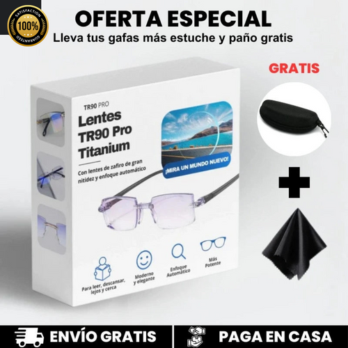Gafas Inteligentes Anti Rayos - Vision™ + Funda de Cuero GRATIS