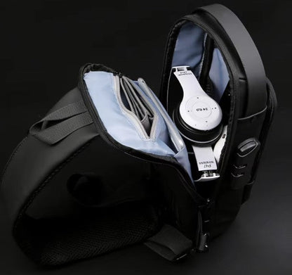 Bolso Cruzado Anti Robo con USB - Safetybag™