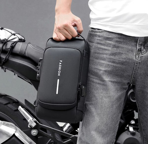 Bolso Cruzado Anti Robo con USB - Safetybag™